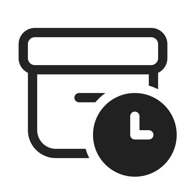 Ic Fluent Archive Clock 20 Regular