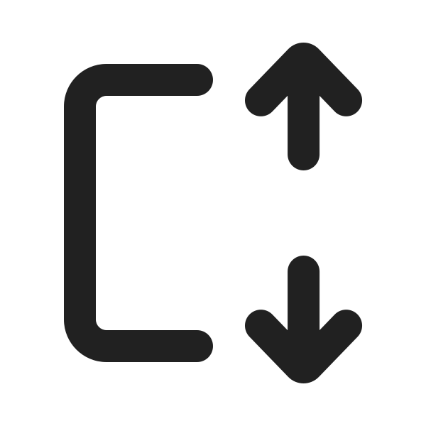 Ic Fluent Arrow Autofit Height 20 Filled