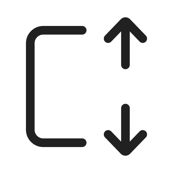 Ic Fluent Arrow Autofit Height 20 Regular