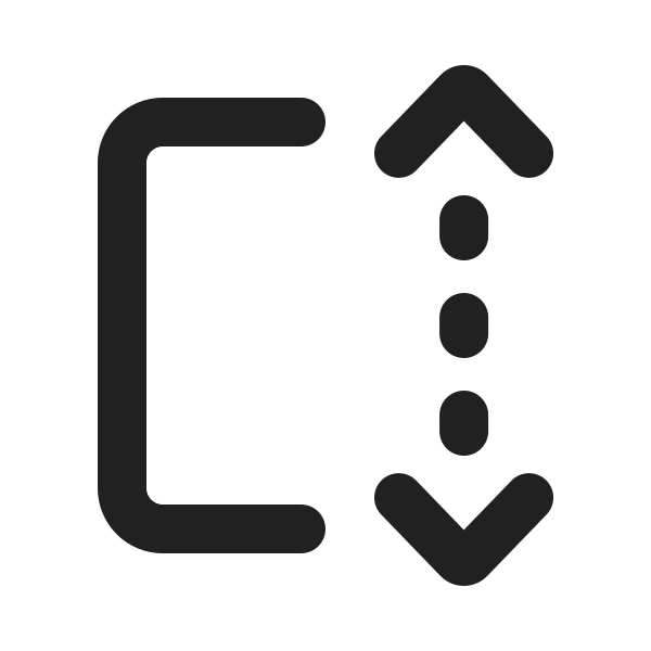 Ic Fluent Arrow Autofit Height Dotted 20 Filled