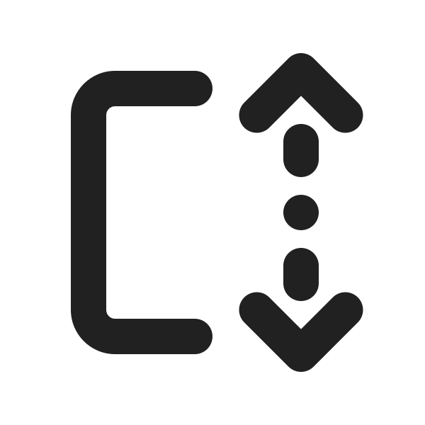 Ic Fluent Arrow Autofit Height Dotted 24 Filled