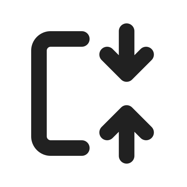 Ic Fluent Arrow Autofit Height In 24 Filled