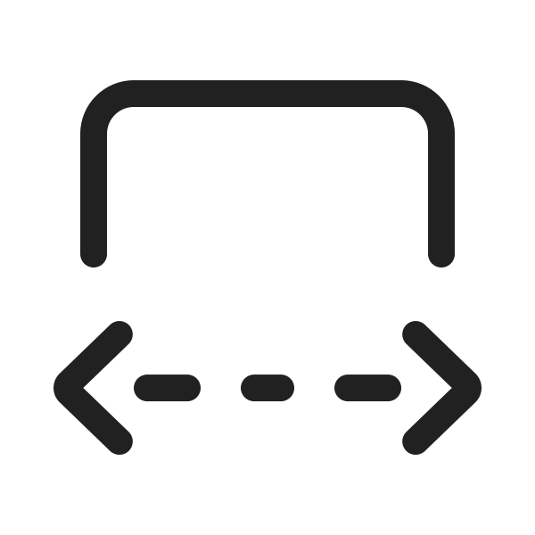 Ic Fluent Arrow Autofit Width Dotted 20 Regular