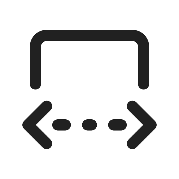 Ic Fluent Arrow Autofit Width Dotted 24 Regular