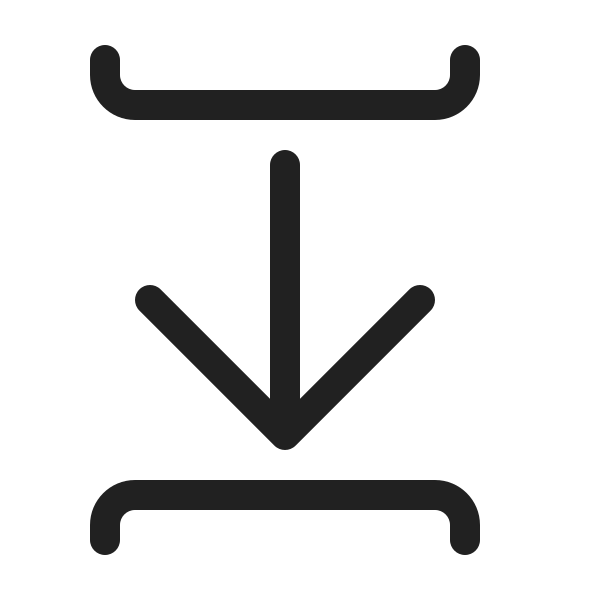 Ic Fluent Arrow Between Down 20 Regular