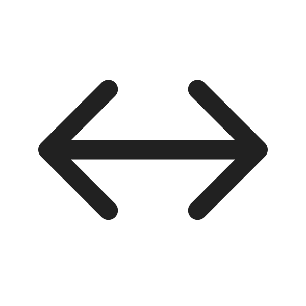 Ic Fluent Arrow Bidirectional Left Right 24 Regular