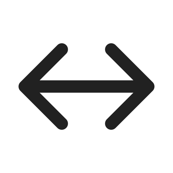 Ic Fluent Arrow Bidirectional Left Right 28 Filled