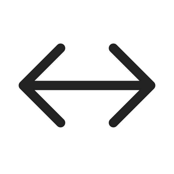 Ic Fluent Arrow Bidirectional Left Right 28 Regular
