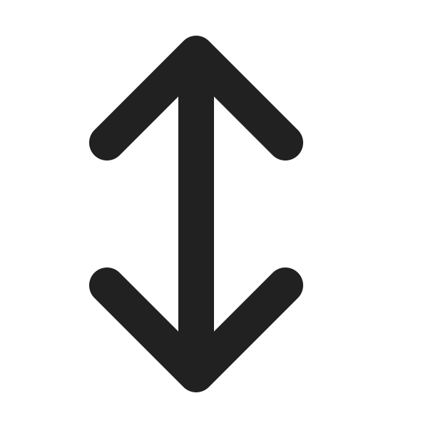 Ic Fluent Arrow Bidirectional Up Down 12 Regular