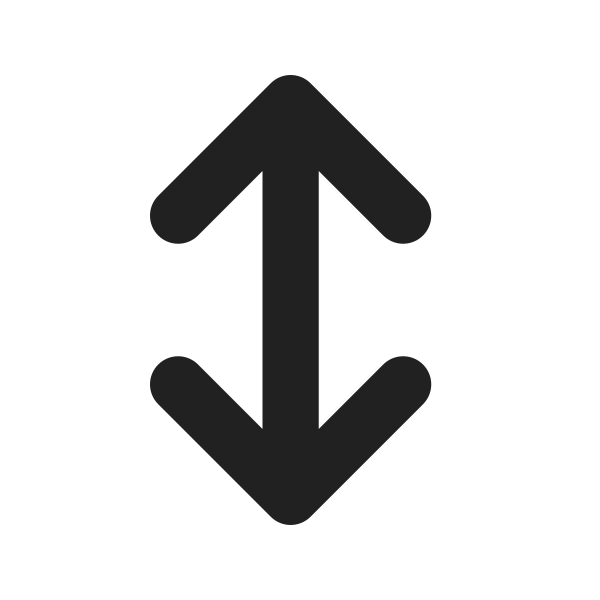 Ic Fluent Arrow Bidirectional Up Down 16 Filled