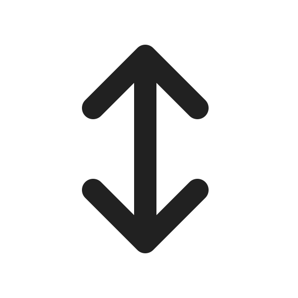 Ic Fluent Arrow Bidirectional Up Down 20 Filled