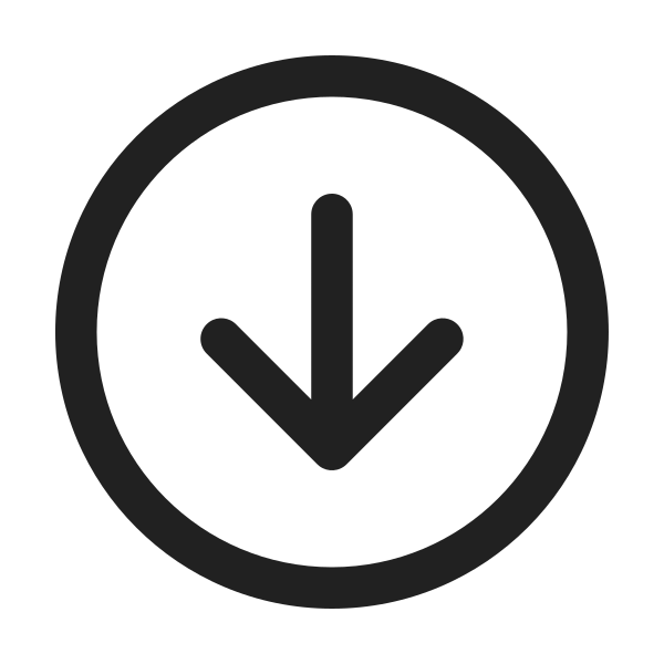 Ic Fluent Arrow Circle Down 24 Regular