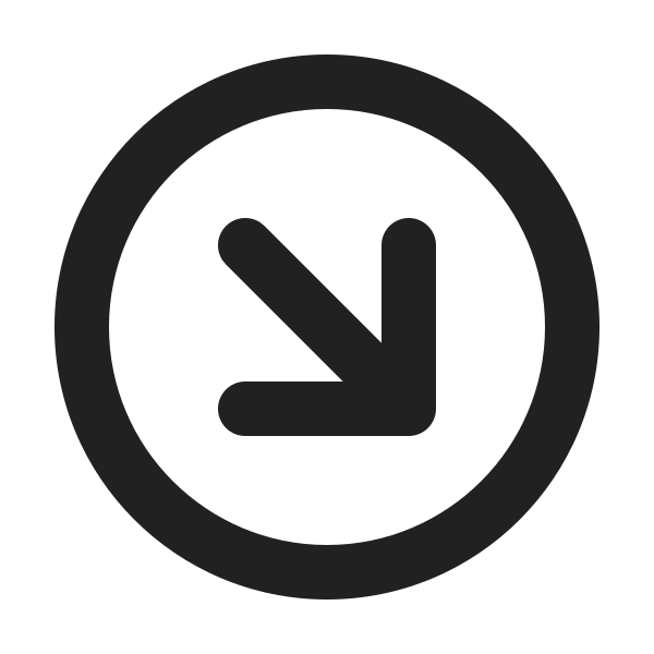Ic Fluent Arrow Circle Down Right 12 Regular