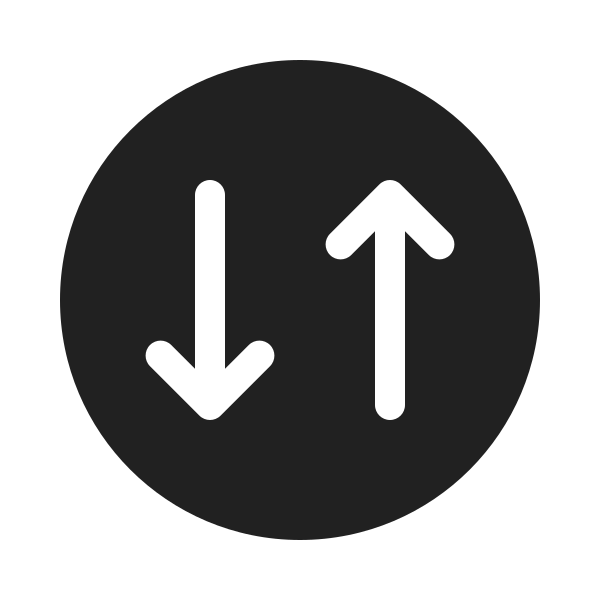 Ic Fluent Arrow Circle Down Up 20 Filled