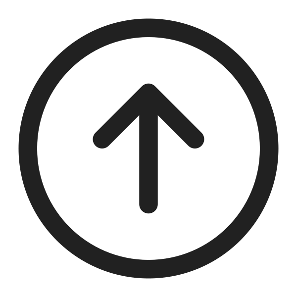 Ic Fluent Arrow Circle Up 16 Regular
