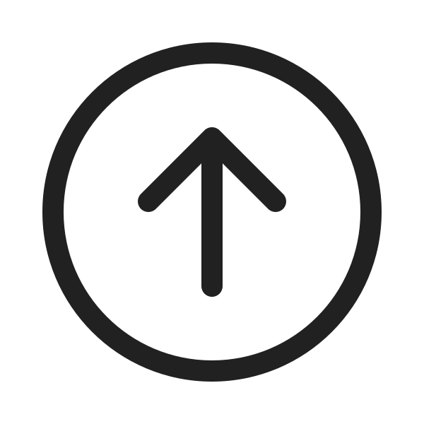 Ic Fluent Arrow Circle Up 20 Regular