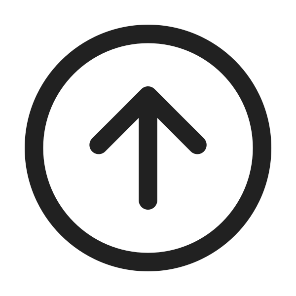 Ic Fluent Arrow Circle Up 24 Regular