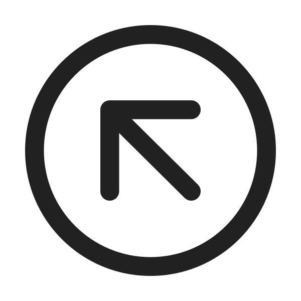 Ic Fluent Arrow Circle Up Left 24 Regular