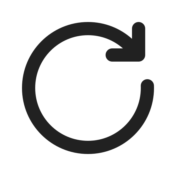 Ic Fluent Arrow Clockwise 20 Filled