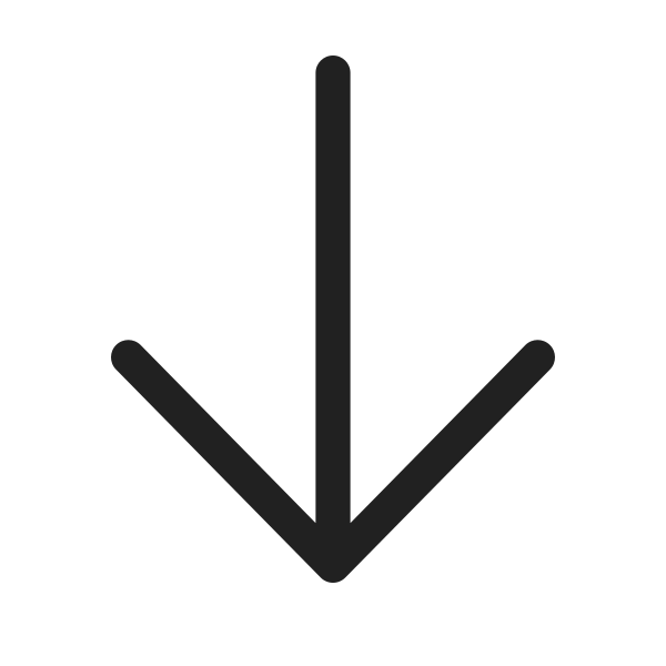 Ic Fluent Arrow Down 48 Regular