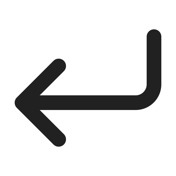 Ic Fluent Arrow Enter Left 24 Filled