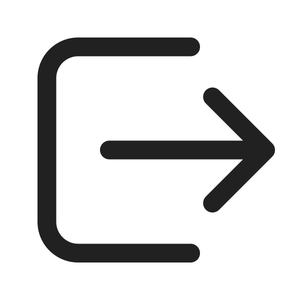 Ic Fluent Arrow Exit 48 Filled
