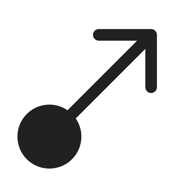 Ic Fluent Arrow Flow Diagonal Up Right 32 Filled