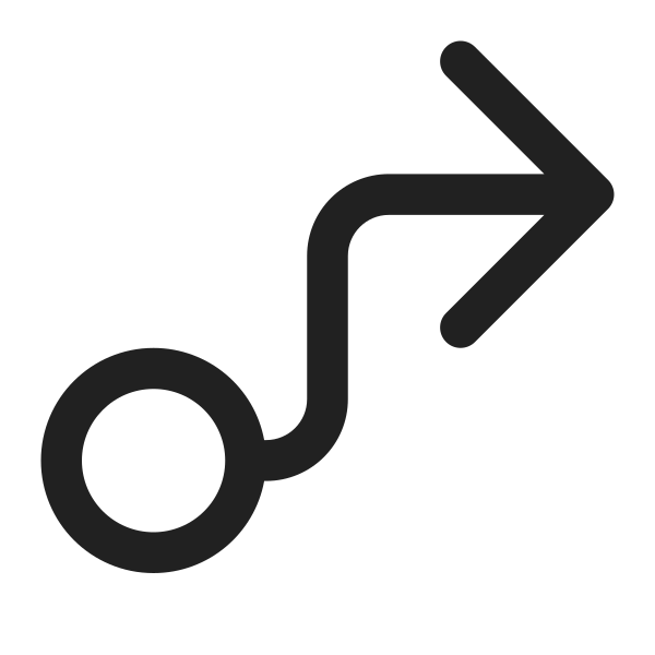 Ic Fluent Arrow Flow Up Right 32 Regular