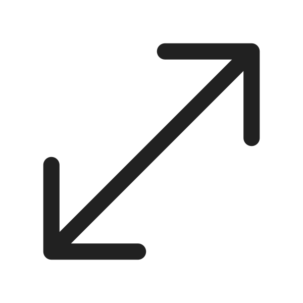 Ic Fluent Arrow Maximize 28 Regular
