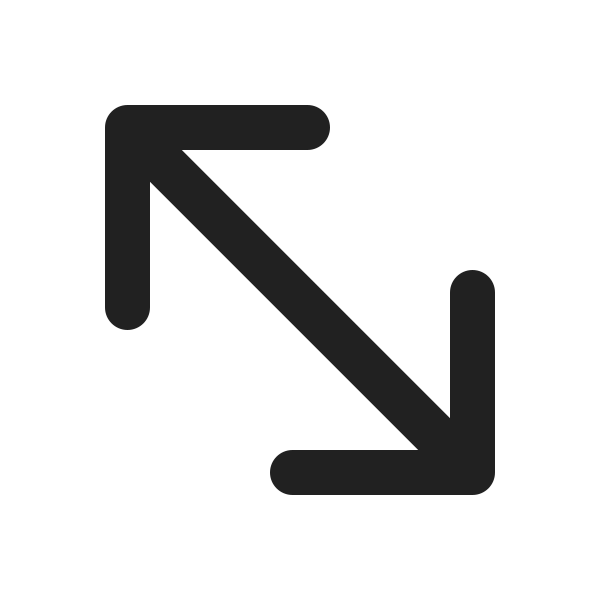 Ic Fluent Arrow Maximize Top Left Bottom Right 20 Filled