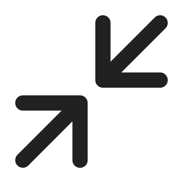 Ic Fluent Arrow Minimize 24 Filled