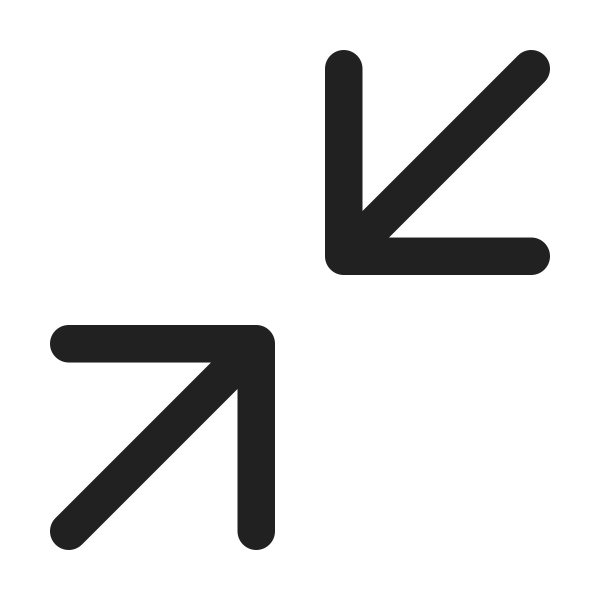 Ic Fluent Arrow Minimize 24 Regular
