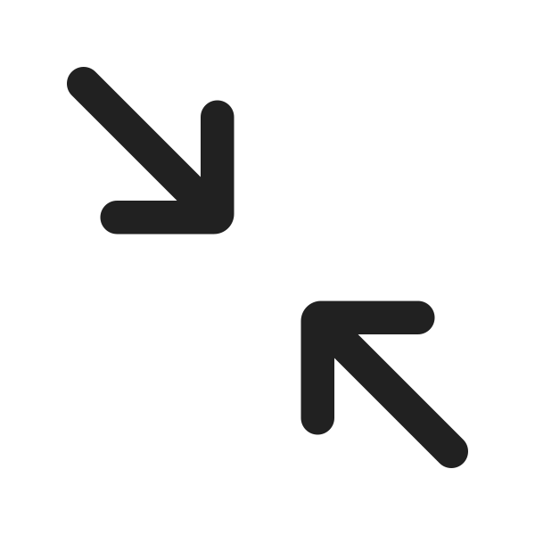 Ic Fluent Arrow Minimize Top Left Bottom Right 16 Regular