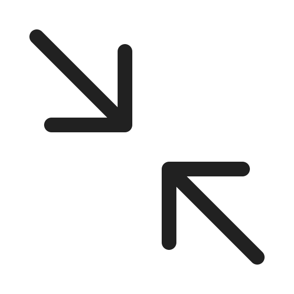 Ic Fluent Arrow Minimize Top Left Bottom Right 20 Regular
