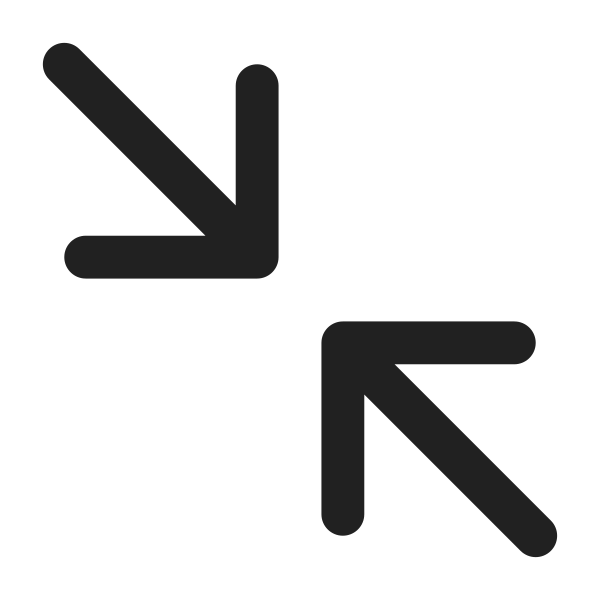 Ic Fluent Arrow Minimize Top Left Bottom Right 28 Filled