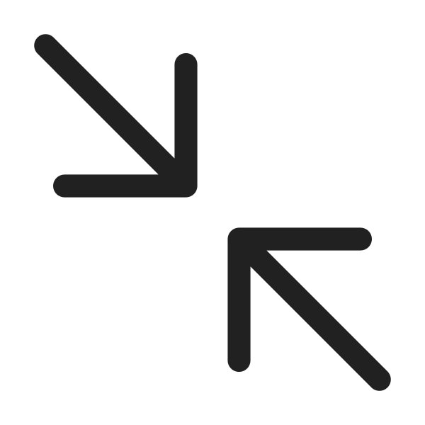 Ic Fluent Arrow Minimize Top Left Bottom Right 28 Regular