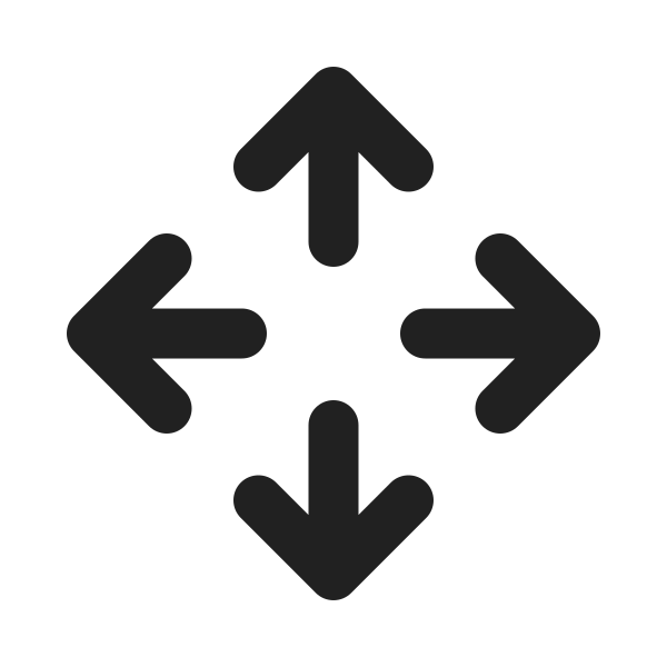Ic Fluent Arrow Move 20 Filled