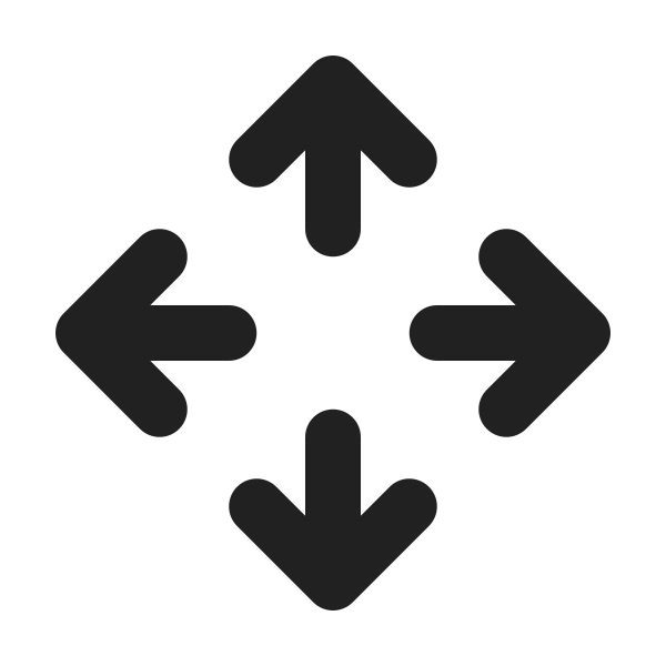 Ic Fluent Arrow Move 24 Filled