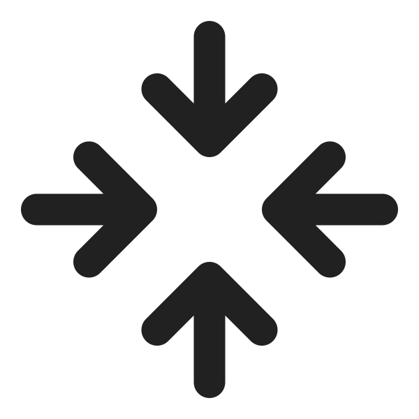 Ic Fluent Arrow Move Inward 20 Filled