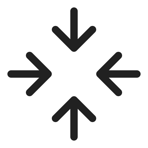 Ic Fluent Arrow Move Inward 20 Regular