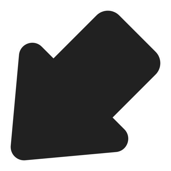 Ic Fluent Arrow Outline Down Left 16 Filled