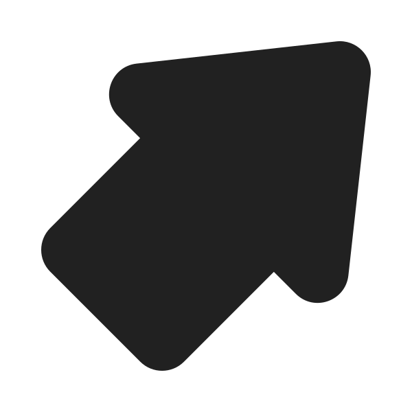 Ic Fluent Arrow Outline Up Right 20 Filled