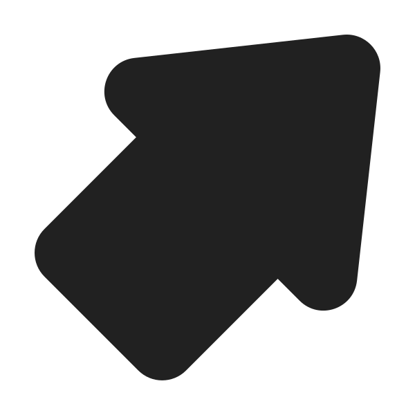 Ic Fluent Arrow Outline Up Right 24 Filled