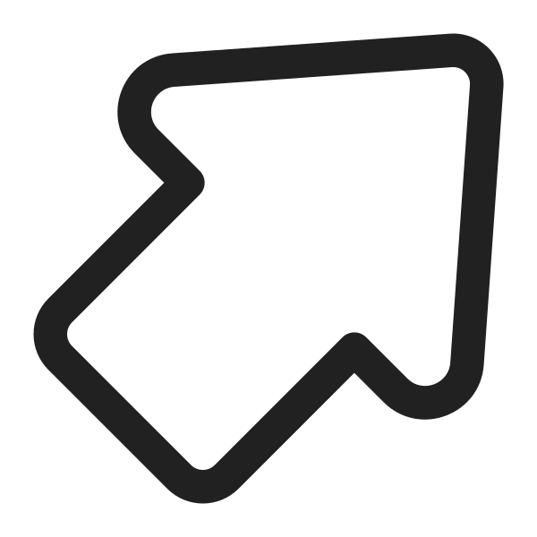 Ic Fluent Arrow Outline Up Right 32 Regular