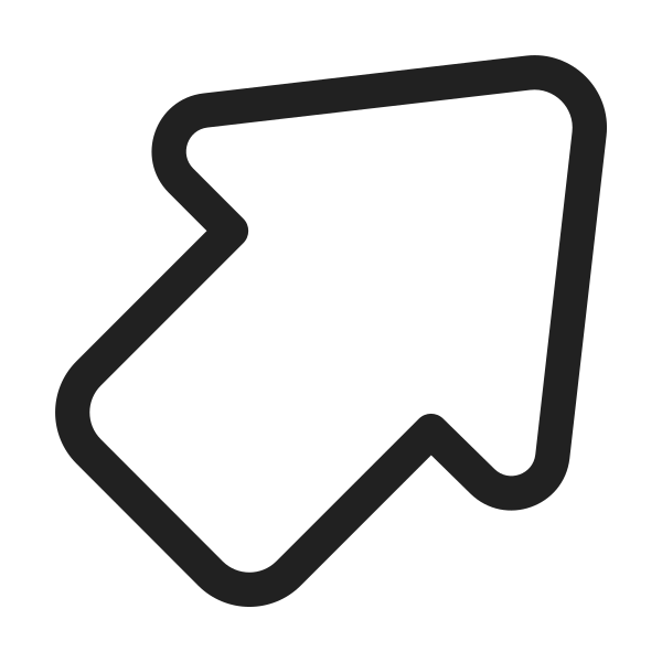 Ic Fluent Arrow Outline Up Right 48 Regular