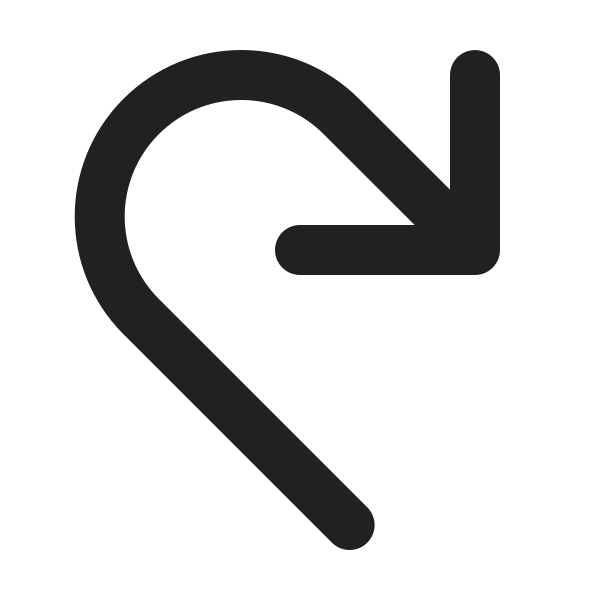 Ic Fluent Arrow Redo 24 Filled