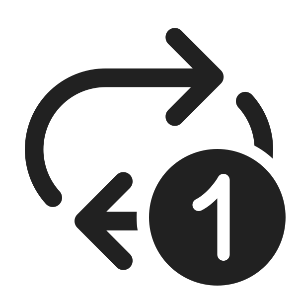 Ic Fluent Arrow Repeat 1 24 Regular