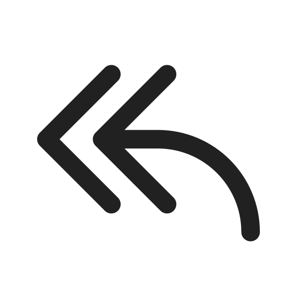 Ic Fluent Arrow Reply All 16 Regular