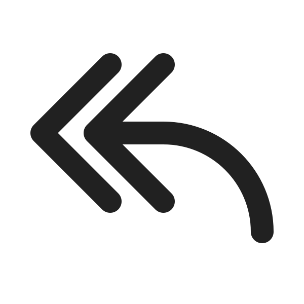 Ic Fluent Arrow Reply All 20 Filled