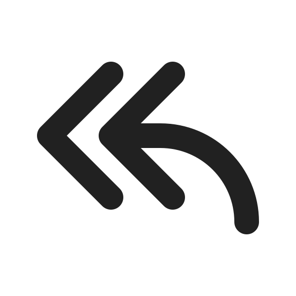 Ic Fluent Arrow Reply All 24 Filled